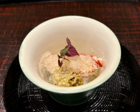 Dinner at Japanese cuisine Takamitsu (日本料理 鷹光)