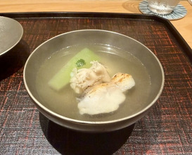 Dinner at Japanese cuisine Takamitsu (日本料理 鷹光)