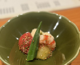 Dinner at Japanese cuisine Takamura (日本料理 たかむら)