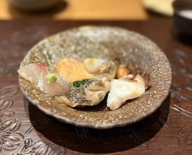 Dinner at Tempura Takeuchi (天ぷら たけうち)