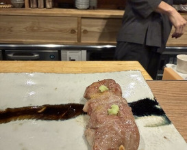 Dinner at Yakitori Taniguchi