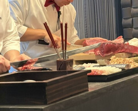 Dinner at Teruzushi