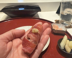 Dinner at Teruzushi