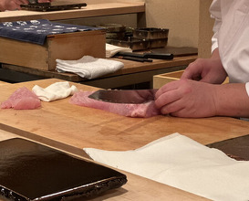 Dinner at Tokiwa Sushi Shibata Honten