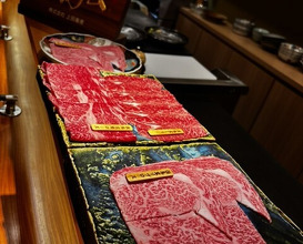 Dinner at Tokyo Niku Shabuya (東京肉しゃぶ家)