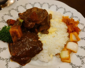 Dinner at European Curry Tomato (トマト)