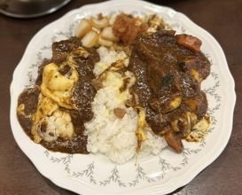 Dinner at European Curry Tomato (トマト)