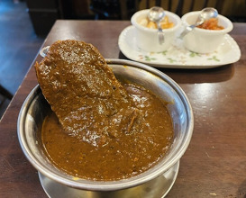Dinner at European Curry Tomato (トマト)