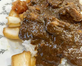 Dinner at European Curry Tomato (トマト)
