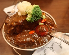 Dinner at European Curry Tomato (トマト)