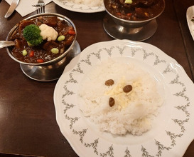 Dinner at European Curry Tomato (トマト)
