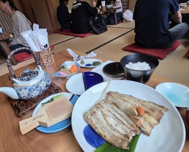 Dinner at Unagi Tei Tomoei (うなぎ亭 友栄)