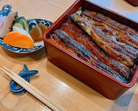 Dinner at Unagi Tei Tomoei (うなぎ亭 友栄)