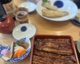 Dinner at Unagi Tei Tomoei (うなぎ亭 友栄)