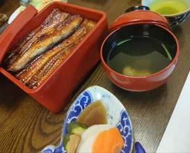 Dinner at Unagi Tei Tomoei (うなぎ亭 友栄)
