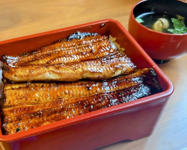 Dinner at Unagi Tei Tomoei (うなぎ亭 友栄)