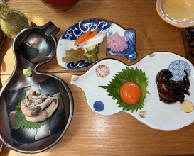 Dinner at Unagi Tei Tomoei (うなぎ亭 友栄)