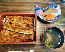 Dinner at Unagi Tei Tomoei (うなぎ亭 友栄)