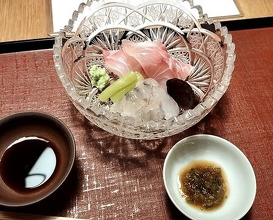 Dinner at Toraya Kochuan (虎屋 壺中庵)