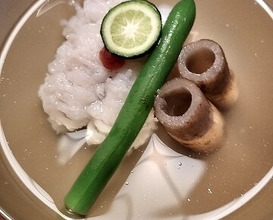 Dinner at Toraya Kochuan (虎屋 壺中庵)