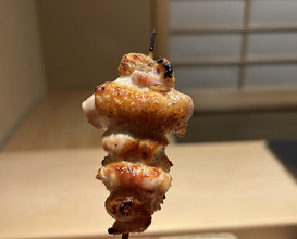 Dinner at Binchotan Yakitori Torishige (備長炭焼鳥 鳥しげ)