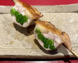 Dinner at Binchotan Yakitori Torishige (備長炭焼鳥 鳥しげ)