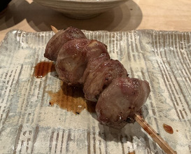 Dinner at Tori Shiki (鳥しき)