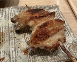 Dinner at Tori Shiki (鳥しき)