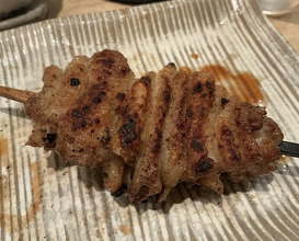 Dinner at Tori Shiki (鳥しき)