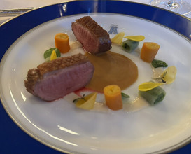 Dinner at TOUR D'ARGENT Toukyou (トゥールダルジャン 東京)