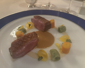 Dinner at TOUR D'ARGENT Toukyou (トゥールダルジャン 東京)