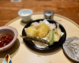 Dinner at Shunsai Ten Tsuchiya (旬彩天 つちや)