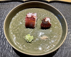 Dinner at Higashiyama Tsukasa (ひがしやま 司)