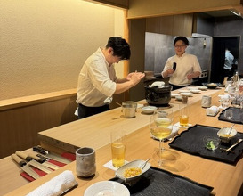 Dinner at Higashiyama Tsukasa (ひがしやま 司)