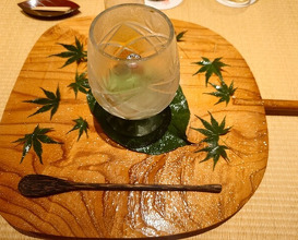 Dinner at Shorenin Monzeki Mae Tsukioka (青蓮院門跡前 月おか)