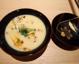 Dinner at Shorenin Monzeki Mae Tsukioka (青蓮院門跡前 月おか)