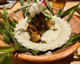 Dinner at Shorenin Monzeki Mae Tsukioka (青蓮院門跡前 月おか)
