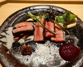 Dinner at Shorenin Monzeki Mae Tsukioka (青蓮院門跡前 月おか)