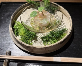 Dinner at Tsukumo (白)