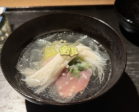 Dinner at Tsukumo (白)