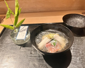 Dinner at Tsukumo (白)