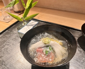 Dinner at Tsukumo (白)