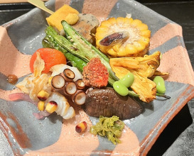 Dinner at Tsukumo (白)