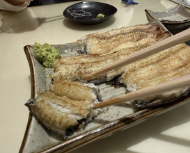 Dinner at Unagi Uomasa (うなぎ 魚政)