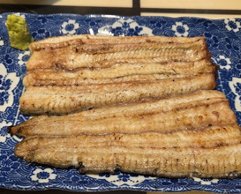 Dinner at Unagi Uomasa (うなぎ 魚政)