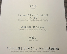 Dinner at USHIGORO S. GINZA (USHIGORO S. GINZA)