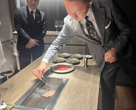 Dinner at USHIGORO S. GINZA (USHIGORO S. GINZA)