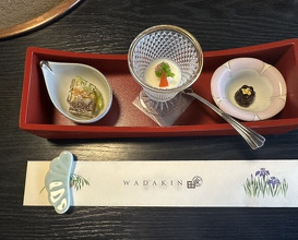 Dinner at Wada Kin (和田金)
