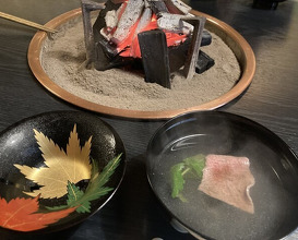 Dinner at Wada Kin (和田金)