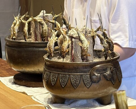 Dinner at Yonemasu (米増)